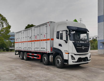 大力牌DLQ5320XZWDFH6型雜項危險物品廂式運輸車
