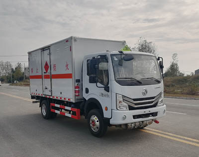 大力牌DLQ5041XRQEQ6型易燃氣體廂式運輸車
